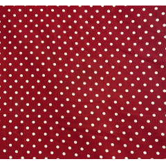Tricoline Poa Medio Vermelho Com Branco Tricoline Poa Medio Vermelho Com Branco