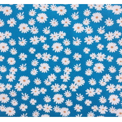 Tricoline Margarida Turquesa Tricoline Margarida Turquesa