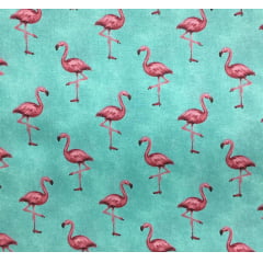 Tricoline Flamingo Verde