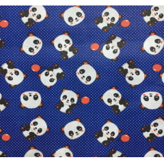 Tricoline Panda Balão Marinho Tricoline Panda Balão Marinho
